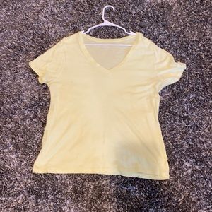 Short sleeve t shirt. Thin. A little see through.